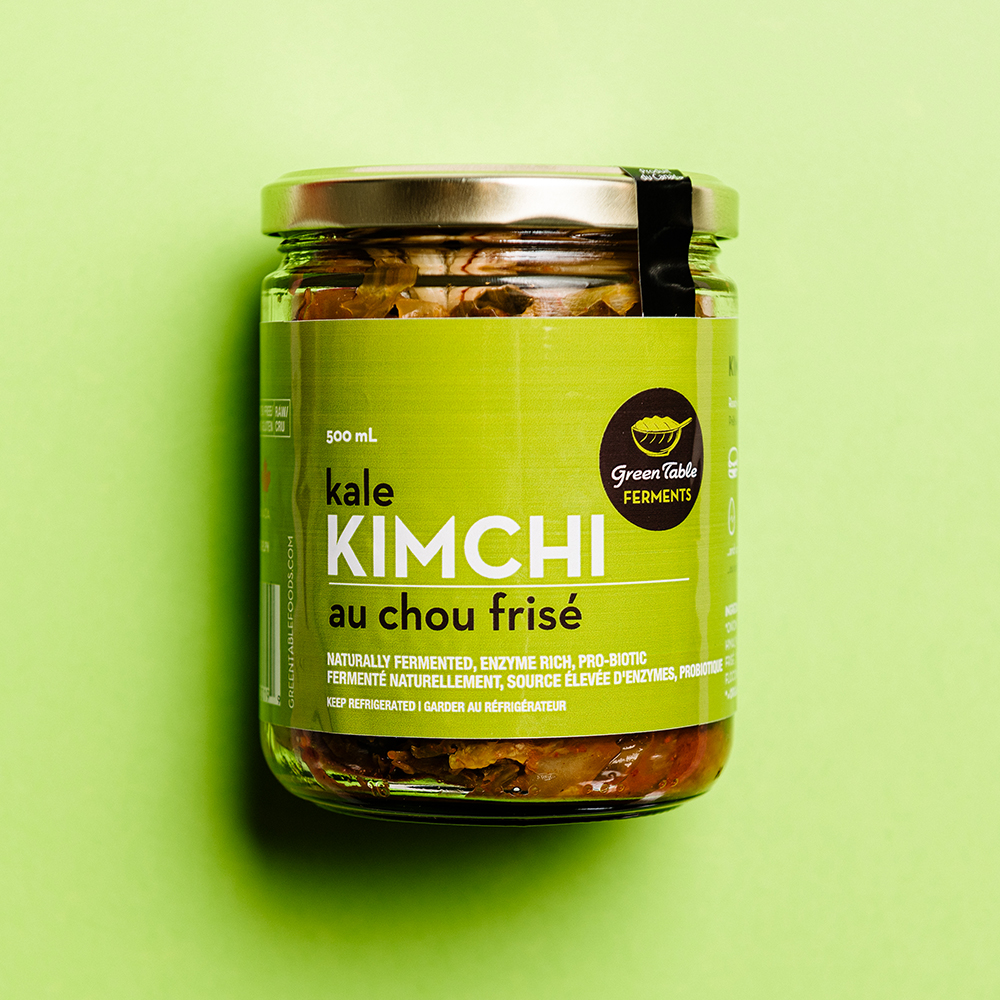 Kale Kimchi Green Table Foods